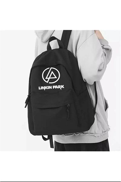 Gofeel Linkin Park Logo Printed Unisex Backpack GOFEEL