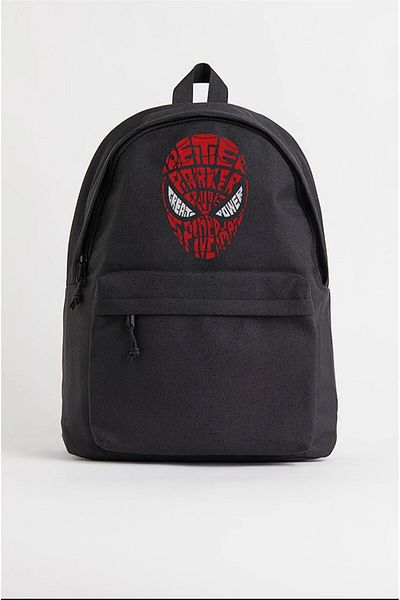 Gofeel Spider-Man Head Printed Unisex Backpack GOFEEL