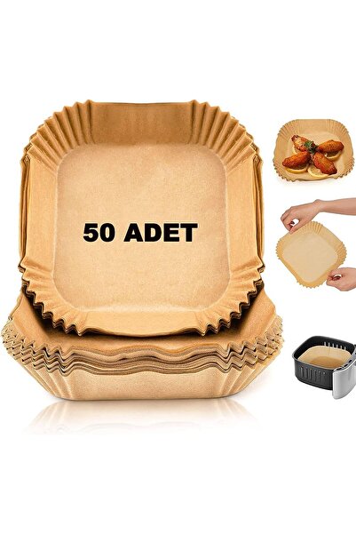 eminönüspot ورق خبز إيرفراير مربع للاستعمال مرة واحدة 50 قطعة