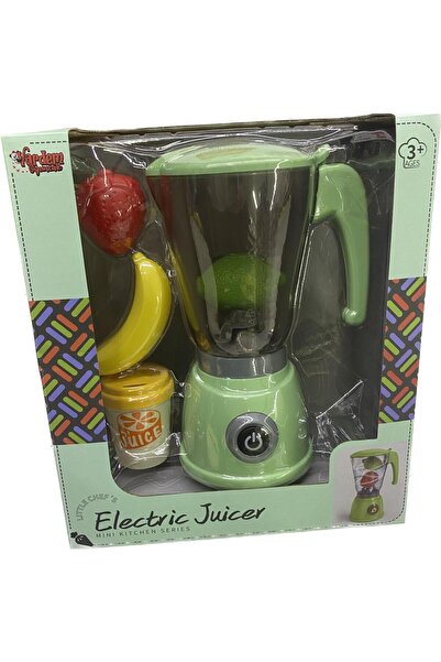 cayenna Oyuncak Elektrikli Katı Meyve Sıkacağı Seti (Blender) Mutfak Oyuncakları