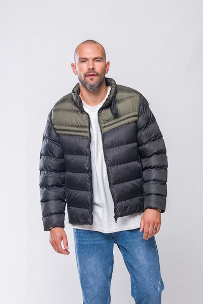 Kevin K232 Men's Khaki Puffer Jacket