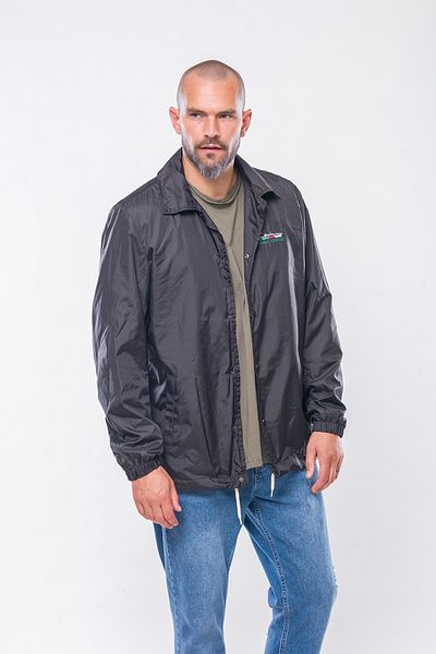 Kevin K238 Men's Black Thin Seasonal Coat