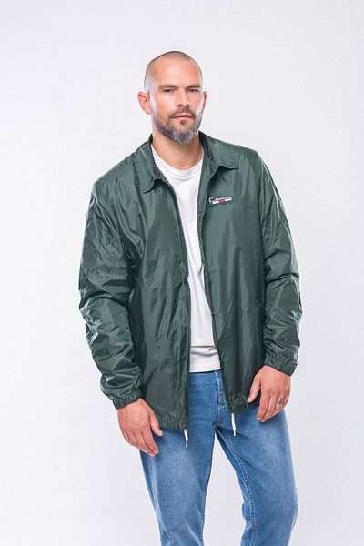 Kevin K238 Men's Green Thin Seasonal Coat