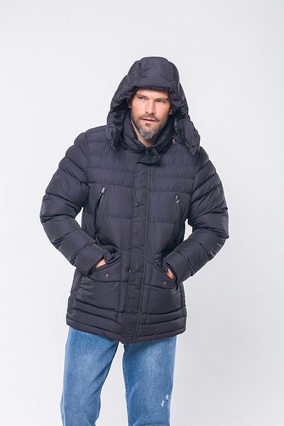 Kevin 60 Navy Blue Inflatable Coat