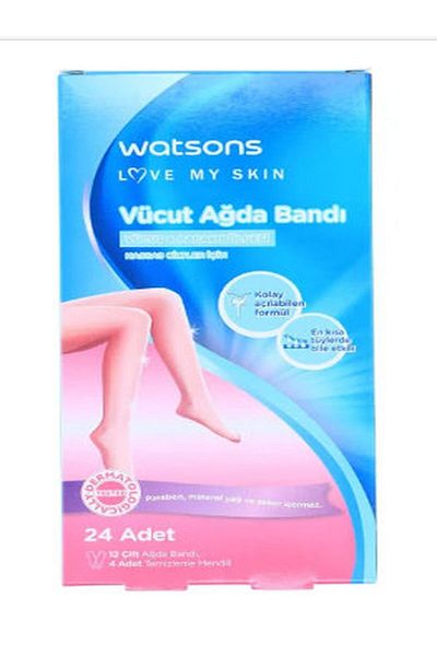 Watsons Waxing Tape Sensitive Skin 24 Pieces