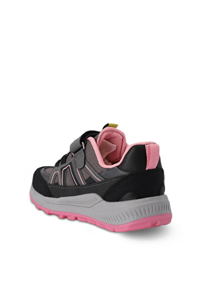 Slazenger Kross Ktn Kids Velcro Dark Gray / Pink Casual Sports Shoes