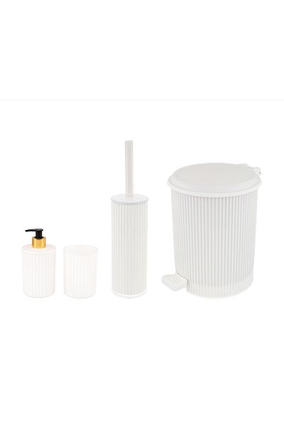 Elif Nostalgia Bathroom Set (4 pieces)