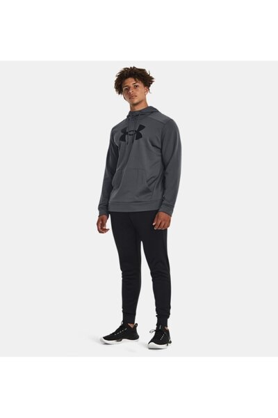 Under Armour Erkek Armour Fleece® Big Logo Kapüşonlu Üst 1379743-012