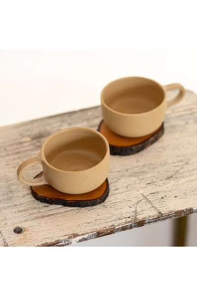 cerabien El Yapımı Çay Fincanı, Amerikano Fincanı, Stonware Kahve Fincanı