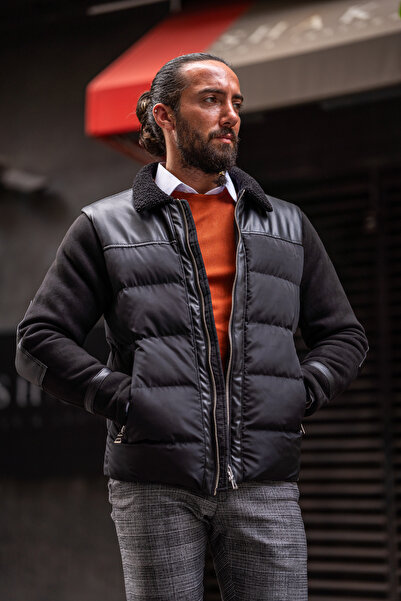 SARDINELLI Özel Tasarım Kürk Detaylı Mont