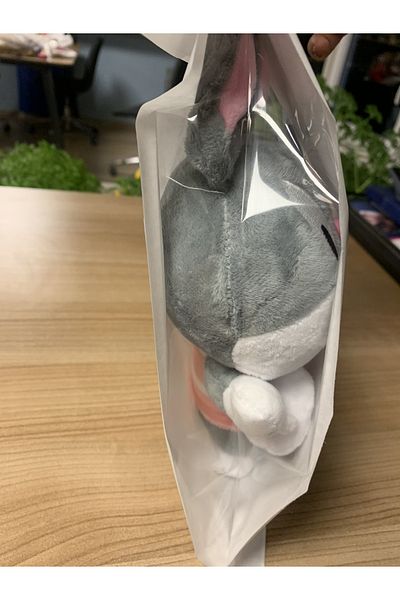 Kraft 20 pieces 14.5*30 cm with bellows white kraft gift package packaging liquid-proof white bag packing