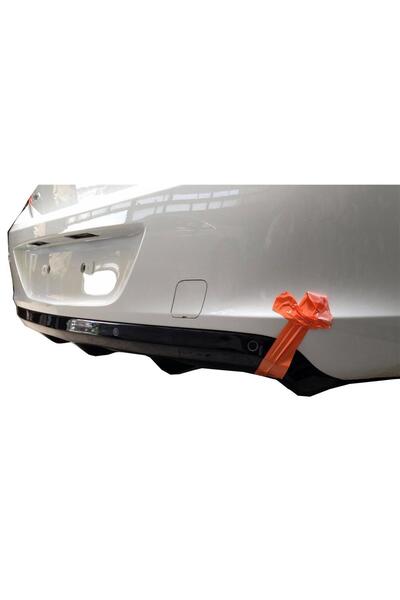 PSD Opel Astra J Sedan 2013 Sonrası Uyumlu Arka Tampon Eki - Difüzör (Plastik)