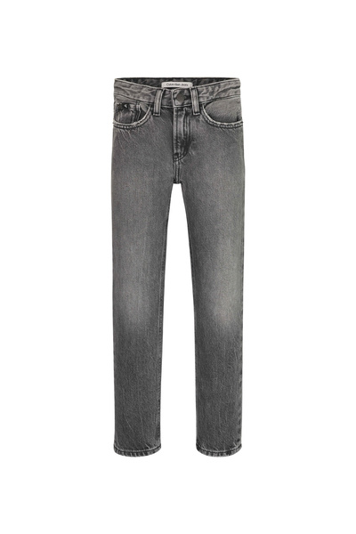 Calvin Klein Normal Bel Gri Erkek Çocuk Denim Pantolon IB0IB017771BY