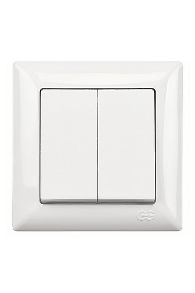 Günsan White Commutator Switch + Frame