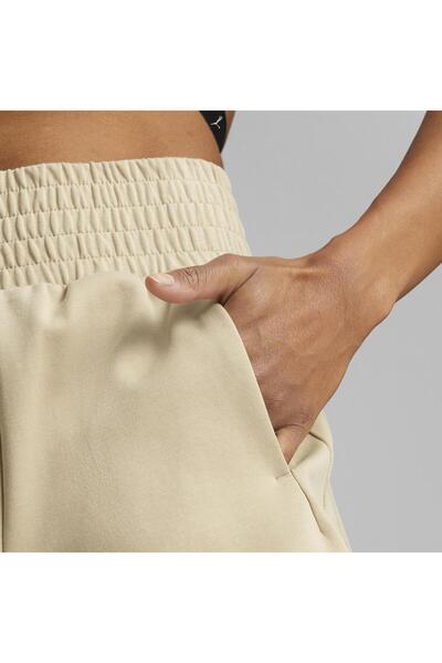 Puma Women Sportswear Fit Training Shorts, Beige