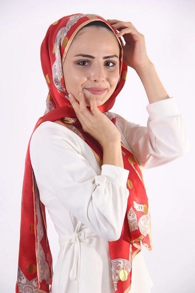 AWAM SILK Silk silk stole shawl 180*50