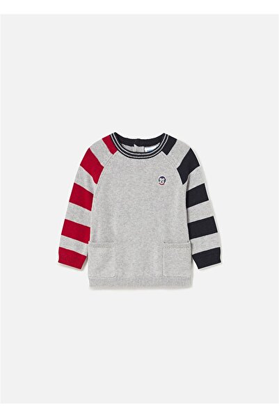 MAYORAL Baby Boy Knitwear Sweater Gray 2322
