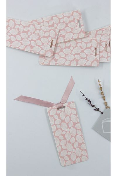 carton box Cardboard Box Pink Patterned Ribbon Detailed 25' Gift Card Mother's Day