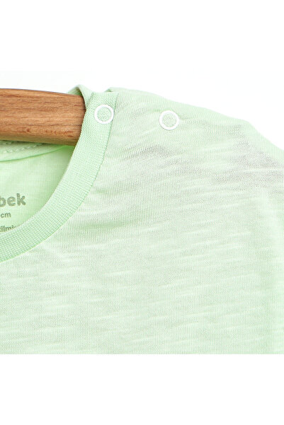 Bebbek Dino Party Tshirt-Şort Takım Erkek Bebek