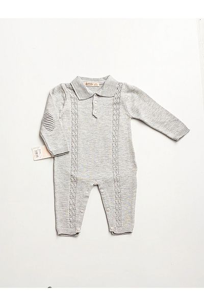 a baby Baby Rompers Cotton Openwork Patterned
