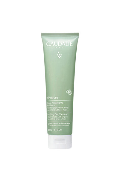 Caudalie Vinopure Doğal salisilik asitli Canlandırıcı Arındırıcı Gözenek Sıkılaştırıcı Temizleme Jeli 150 ml
