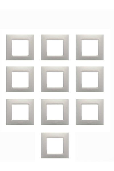 Legrand White Salbei Single Frame - Pack of 10