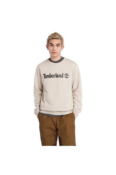 Timberland Ανδρικό φούτερ Timberland Tb0A27Hc Wwes Crew Neck Sweat Rglr Cream