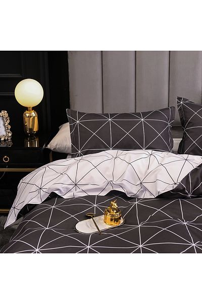 Mulberry Pandora Double Sided Duvet Cover Set Double