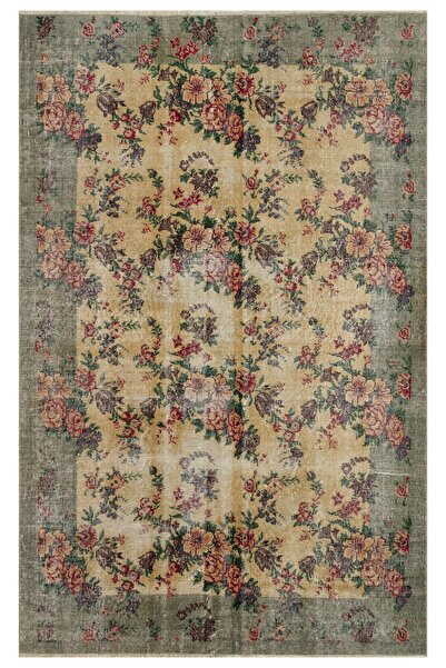 Sempati halı Vintage Eskitme El Dokuma Halı 149 x 230 cm 10109