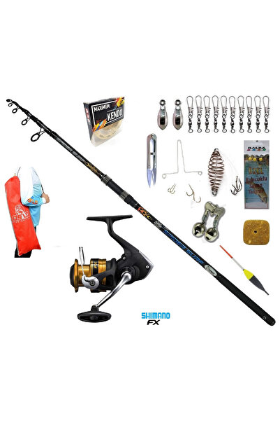 Kendo Spider Surf 360cm Shimano Fx4000 Profesyonel Kıyı Olta Takımı Seti