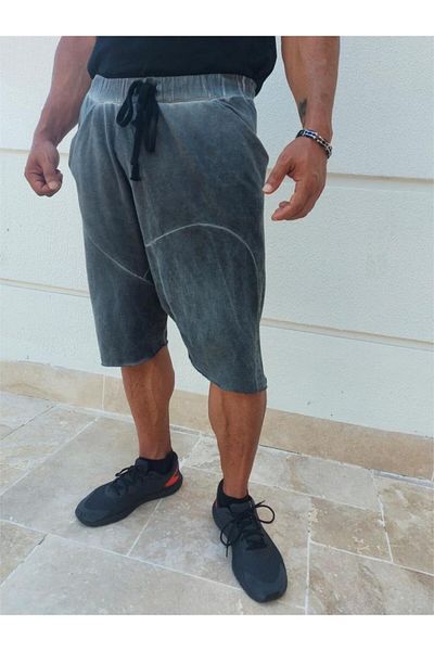 CAPOTRIO Men's Special Design Vintage Baggy Shorts