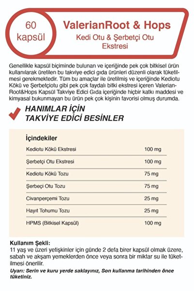 Mindivan Valerian Root Support Restful Sleep 500 mg 60 Capsules