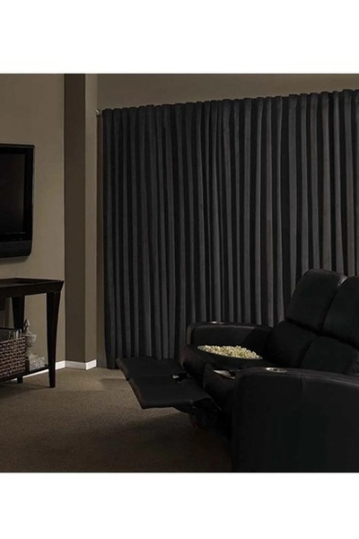 morpi Antrasit %100 Işık Geçirmez Blackout Karartma Güneşlik Perde