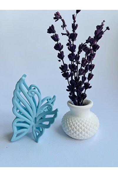 büzey accessory إبزيم بمزلاج فراشة كبير الحجم بألوان الباستيل