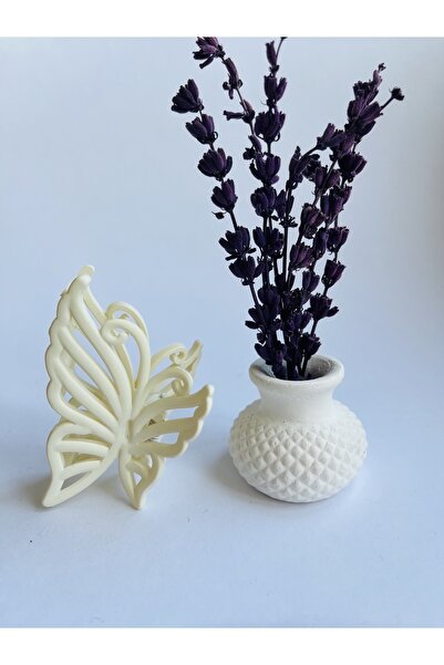 büzey accessory إبزيم بمزلاج فراشة كبير الحجم بألوان الباستيل