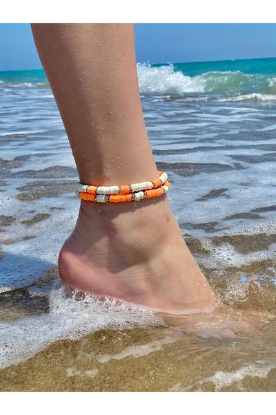 Beykan Fimo 2-Piece Anklet Set
