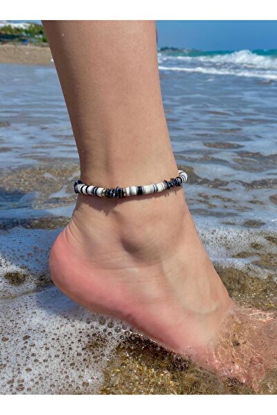 Beykan Hematite Stone Anklet for Black Lovers