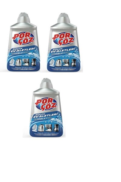 Porçöz PORÇÖZ Çay Ve Kahve Makinesi Temizleyici Jel 400 ml X 3ADET