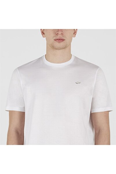 PAUL&SHARK MEN'S KNITTED T-SHIRT C.WCOTTON