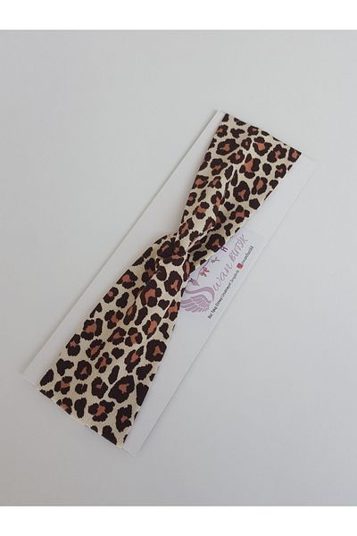 swan butik Μπαντάνα για ενήλικες Leopard Pattern Bandana