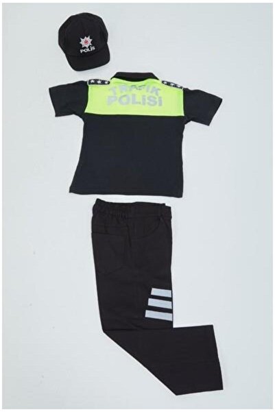 ugurbocegicocukdunyası Children's Coat Police Set Traffic Yellow