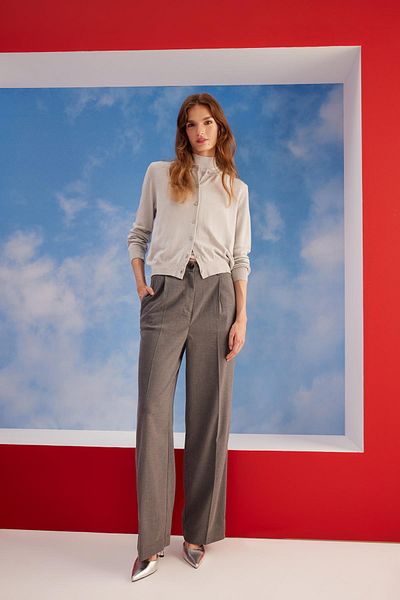 DeFacto Wide Leg Pocket High Waist Wide Leg Long Pants A1919ax23au