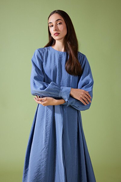 DeFacto Rochie cu mânecă lungă cu decolteu în formă regulată A8904ax23hs