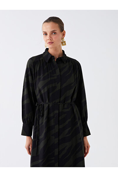 LC Waikiki Γυναικείο πουκάμισο με μακρυμάνικο σχέδιο