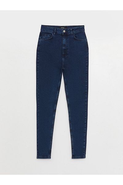 LC Waikiki Dámské džínové kalhoty Super Skinny Fit s vysokým pasem