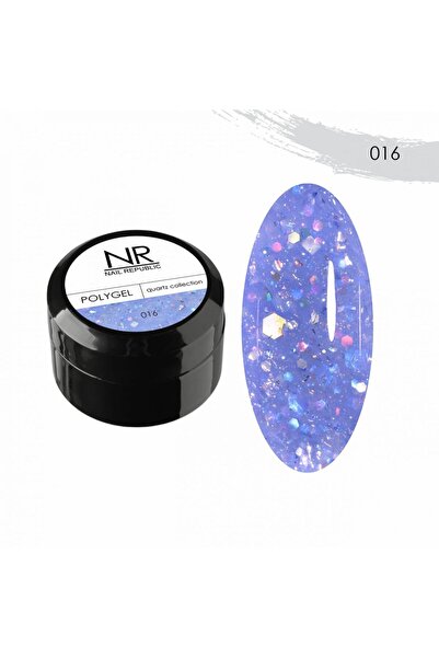 Nail Republic Kalıcı Oje Protez Tırnak PolyGel 016 Quartz collection (30 ml) ...