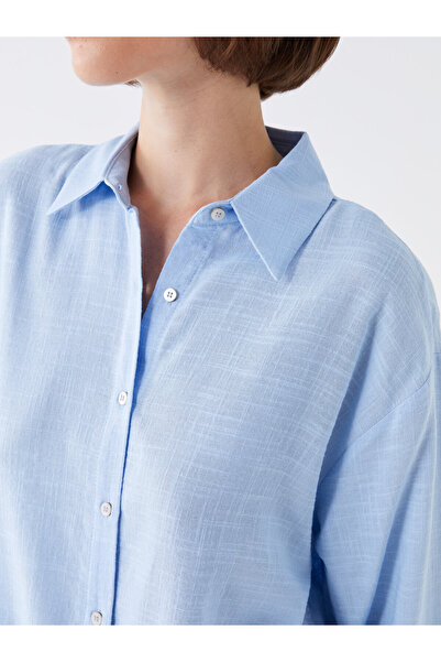 LC Waikiki Hosszú ujjú, egyenes női oversize ing