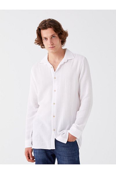 LC Waikiki Men's Shirt - Regular Fit, Long Sleeve