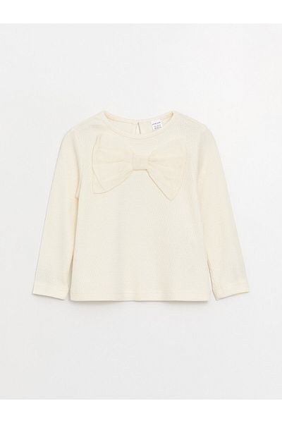 LC Waikiki Crew Neck Basic Baby Girl Μπλούζα