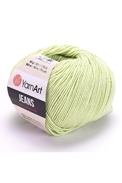 Yarnart Jeans Amigurimi & Motif El Örgü İpi - 11 Yağ Yeşili